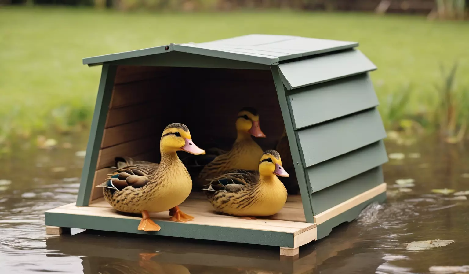 17 Best And Creative Duck House Ideas for Your Garden Pond
